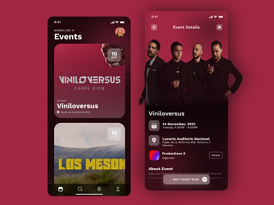 Venezuelan Bands Event 3d animation app app design apparel brand branding design graphic design logo motion graphics ui ux venezuela