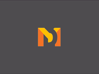 MD or DM logo dm logo md monogram typography