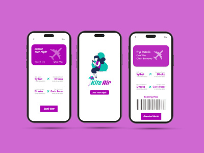 Airline Company App Design