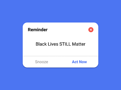 Daily UI 024 - Reminder Component