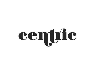 Centric Logotype branding dia logo logotype