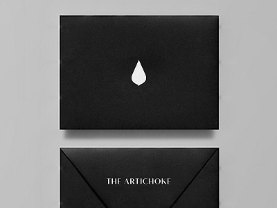 The Artichoke brand identity branding custom typography design graphic design logo stationary typography