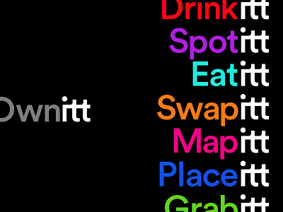 Ownitt Identity sneak peek brand identity branding logo start up tech typography