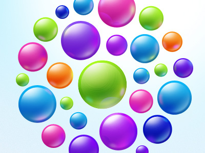 YippieMove Batch email migration Artwork balls colors reflection shinny yippiemove