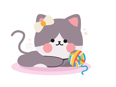 Kawaii cat cute design illustration kawaii stickers