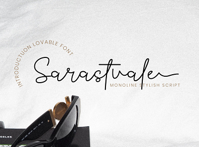 Sarastvale - Signature Fonts beauty brush calligraphy classy elegant font handwriting handwritten modern signature typography weetype