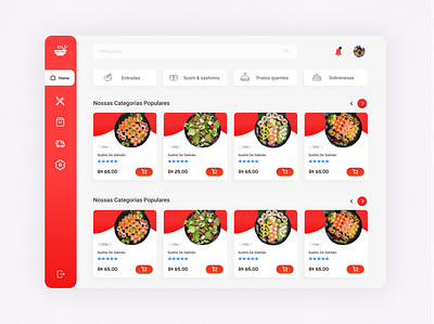 Aplicação web para restaurante delivery