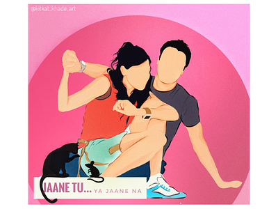 Jaane Tu Ya Jaane Na | Digital Illustration