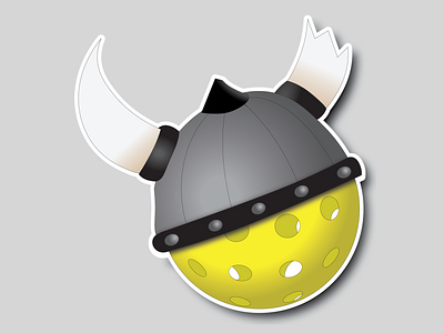 Pickleball Viking adobe adobe illustrator design illustration illustrator pickleball viking