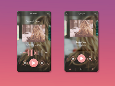 Music Player 009 dailyui design music music app music player ui ux