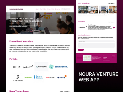 Noura Venture Web App