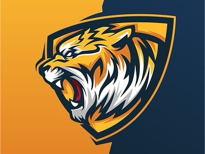 Tiger branding design games gaming gaming logo gaminglogo graphic design illustration logo mascot mascotlogo sports sports esports tigerlogo vector