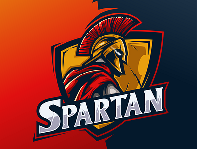 SPARTAN branding design games gaming gaming logo gaminglogo illustration logo sportslogo esports esportslogo vector