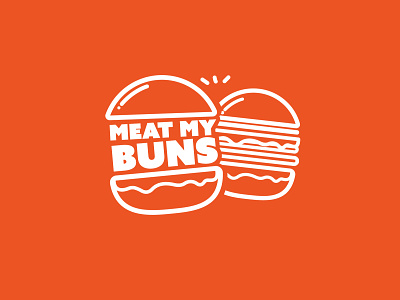 MeatMyBuns Logo branding burger meat meat logo meatmybuns