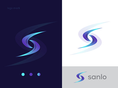 S letter logo for sanlo