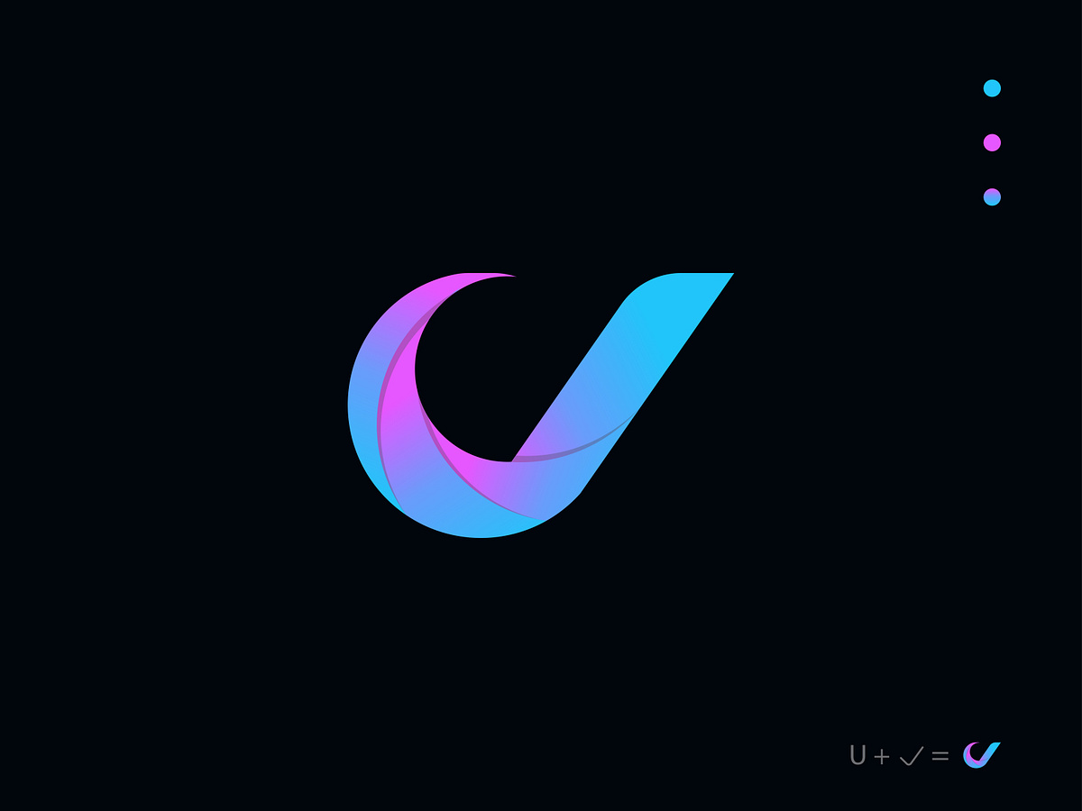 u letter modern logo concept by graphicstockbd on Dribbble