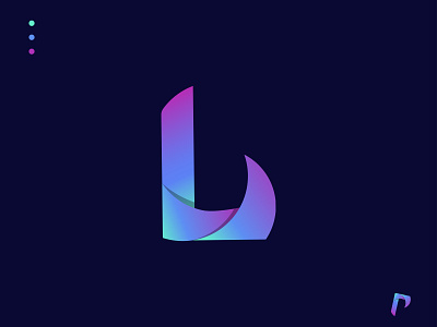 L Letter Modern Logo Concept