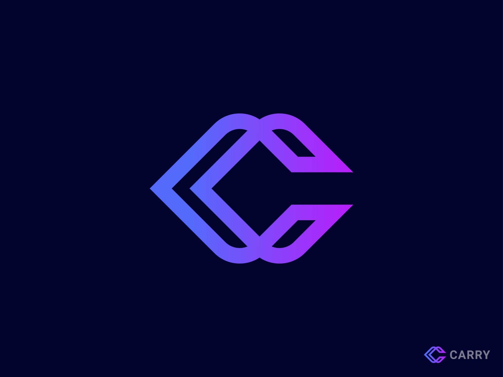 C Letter Mark Logo With Arrow by graphicstockbd on Dribbble