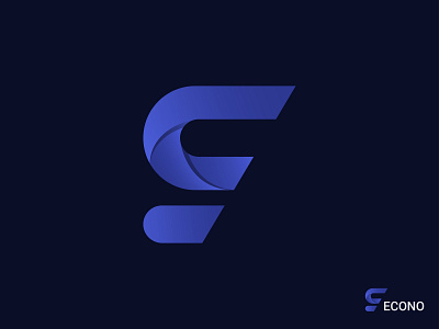 E Letter Modern Logo Concept