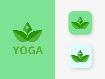 YOGA Logo Design I Modern Logo yoga logo