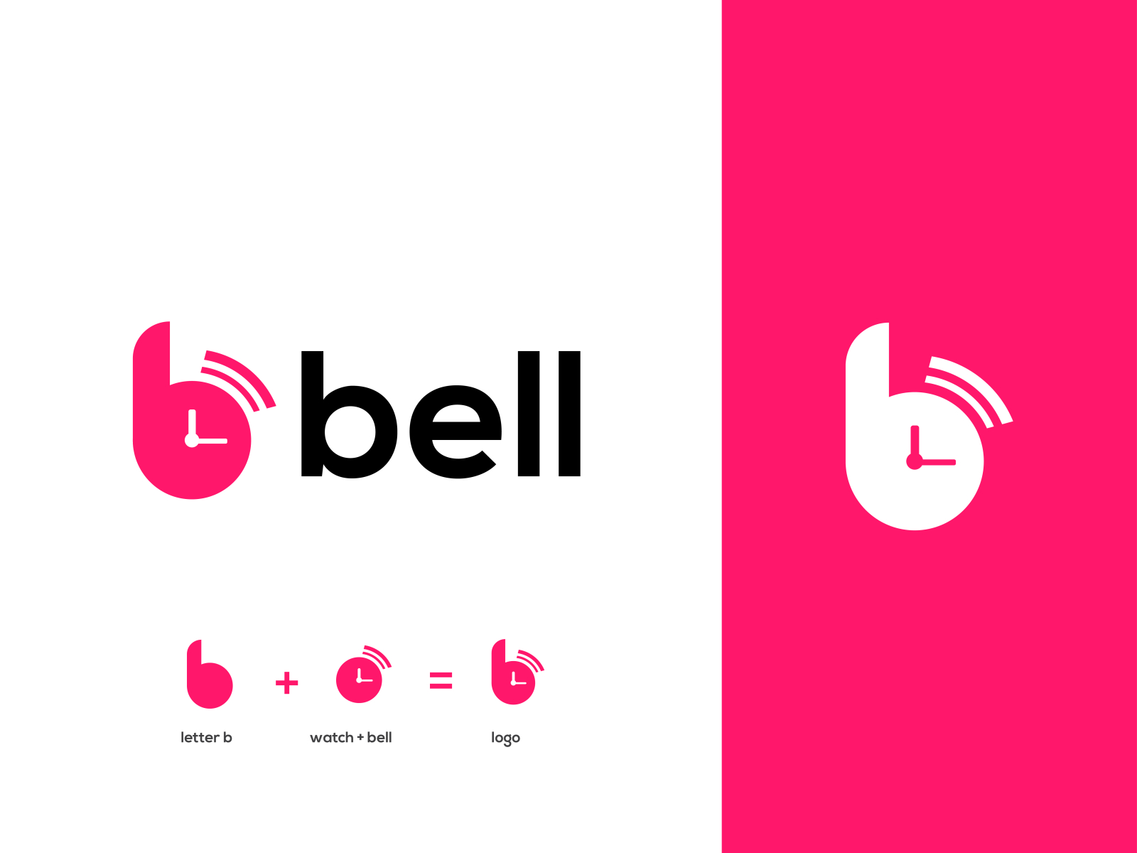 Letter B With Bell Logo By Graphicstockbd On Dribbble