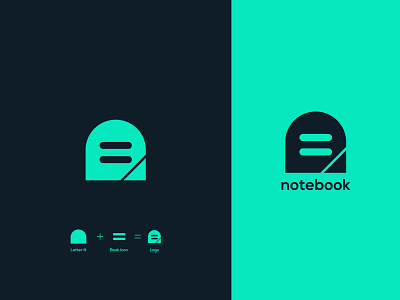 n + book ( notebook ) logo design