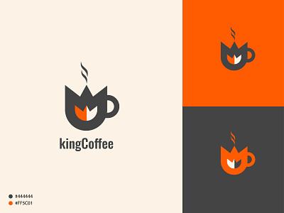 King Coffee Logo brand identity branding branding design coffee coffee logo cup logo design graphicstockbd illustration king coffee king coffee logo logo logodesign modern logo symbol typography