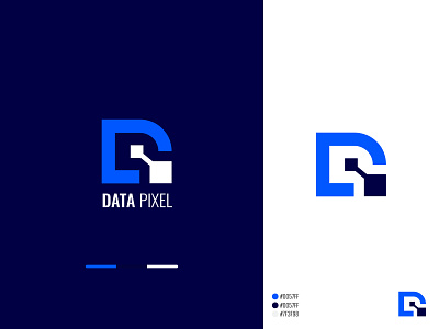 D Letter Logo , Data pixel logo brand identity branding branding design d letter logo d logo design graphic design graphicstockbd illustration it logo logo logo d logodesign modern logo motion graphics typography