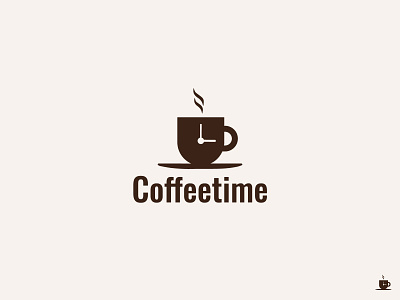 Coffee time logo, Coffee logo, Coffee cup coffeetime
