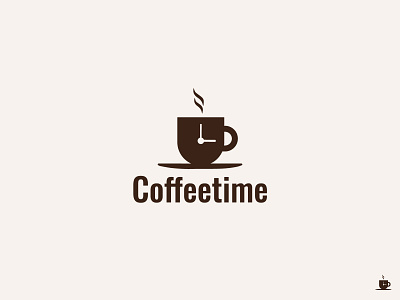 Coffee time logo, Coffee logo, Coffee cup