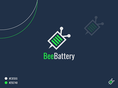 Beebattery Logo, Battery logo