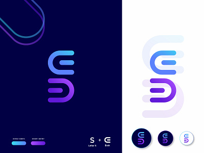 S Letter Logo, S Book Logo, Modern S Logo