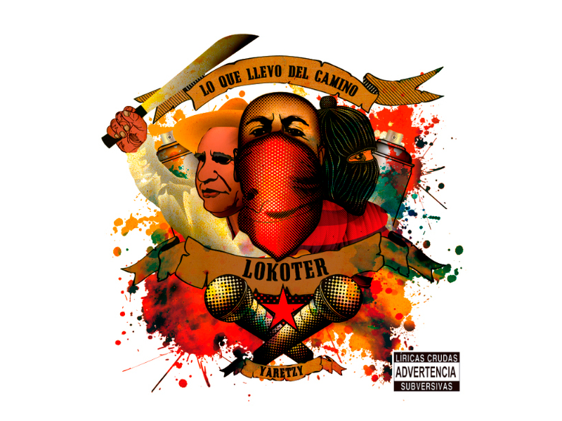 Lo que Llevo del Camino (album cover) rap hip hop mexico album cover