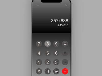 Calculator challenge #004 design ui ux