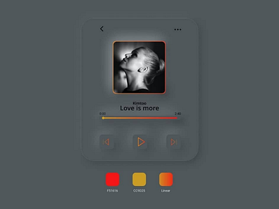 Music player smart watch #dailyui 009