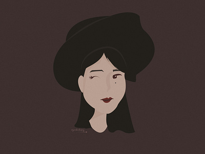 Jang Man Weol - Hotel Del Luna design illustration pen tool portrait art vector