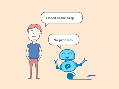 Chatbot chatbot illustration person