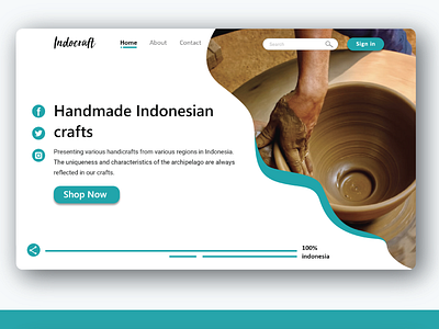 UI/UX Design Indocraft