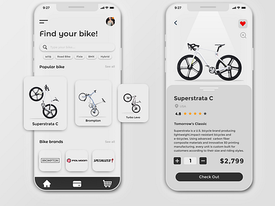 BIKEIT UI CONCEPT