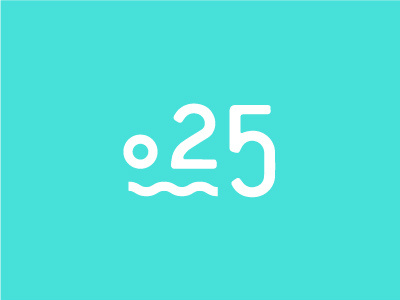 25 nudos 25 branding logo logotype