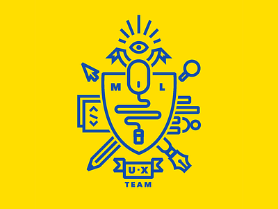 UX Team Logo design logo team ui ux
