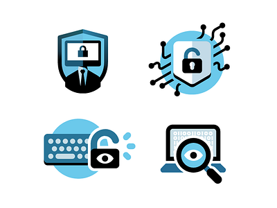 Internet security logos