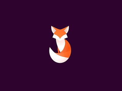 Fox art digital fox graphic illustration procreate vector