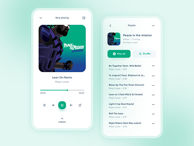 Music Player UI design dailyui dailyuichallenge music player song ui uidesign uidesigner uiux