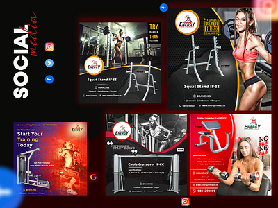 Social media post for gym post post for gym poster socialmedia post for gym socialmediapost