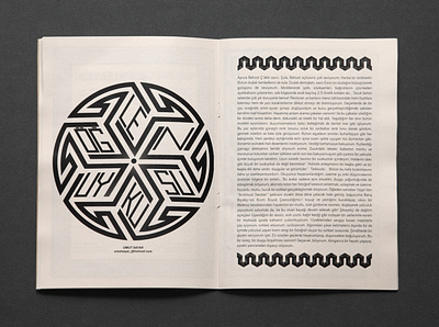 Seyyar Sesler 4 Fanzine editorial design fanzin fanzine font istanbul seyyar sesler type typography underground zine