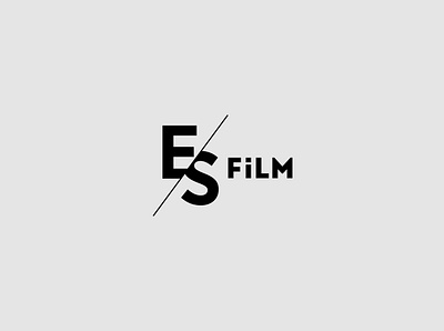 ES Film Logo branding es film istanbul logo logotype producer typogaphy