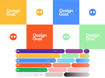Rebranding DesignGost - Mentoring Platform brand branding design graphic design logo logotype