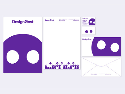 Rebranding DesignGost - Mentoring Platform amblem branding businesscard corporate design emoji emoticon envelope icon identity illustration logo logotype symbol typography