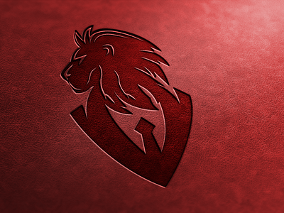 Logo for "Soviet lion" black clothes design design art designer drawing good graphic graphic design logo logo design logo to skin logotype logotype good minimalismus red skin style